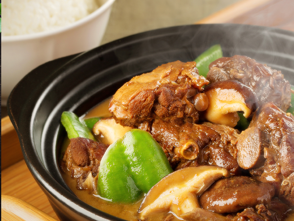 香菇鴨肉飯套餐