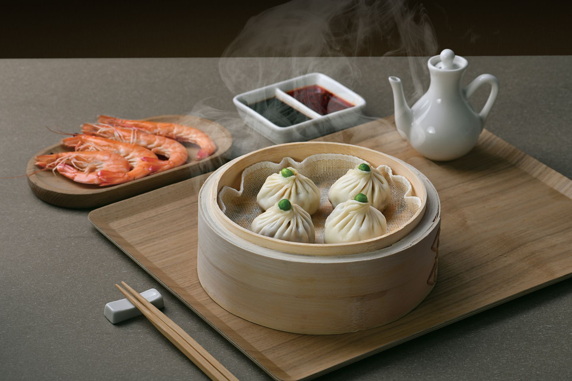 蝦仁湯包